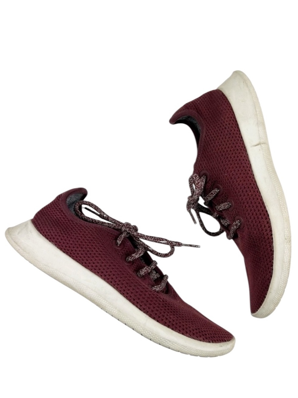 Allbirds Tree Runner Sneaker Women's Size 8 Burgundy
